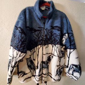 plus size fleece jacket